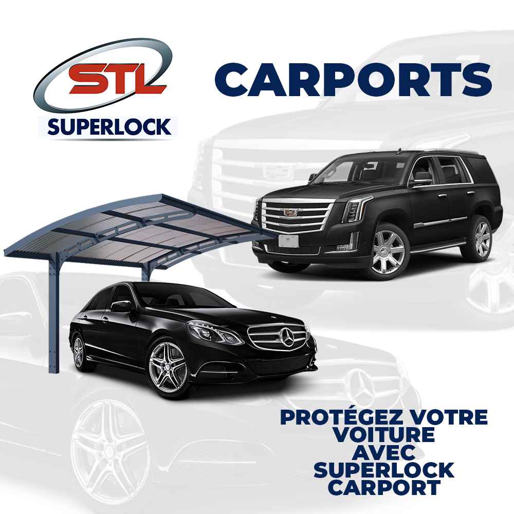 Verrières pour voitures (CARPORTS) - Superlock Cote D'Ivoire